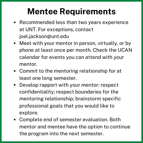  Mentee Requirements image