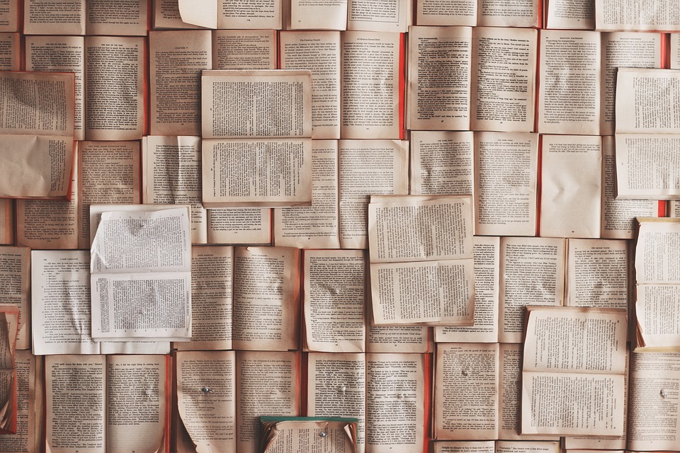 Collage of Book Pages
