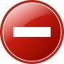 red minus icon