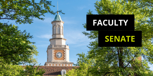  Visit the Faculty Senate website