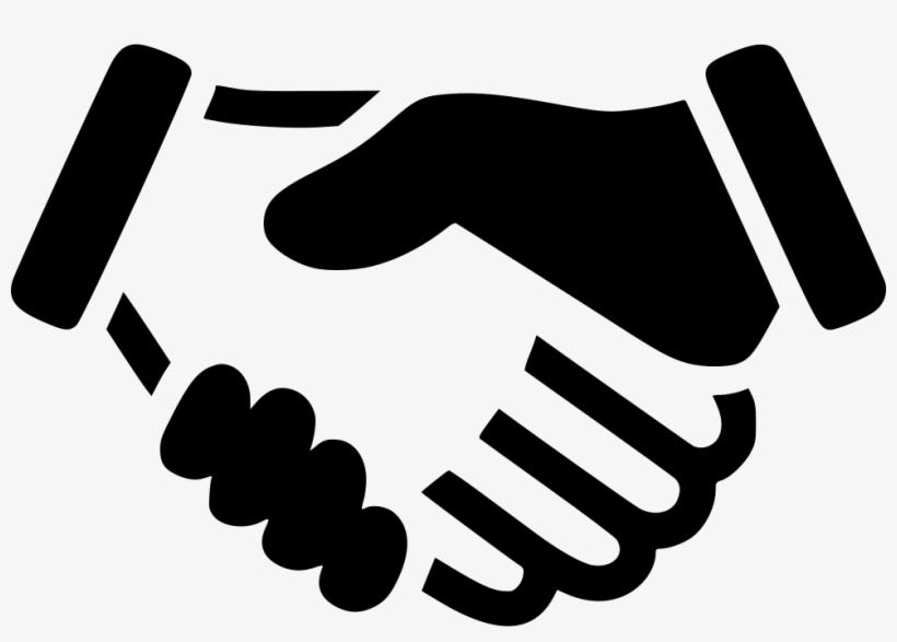 Handshake symbolizing collegiality