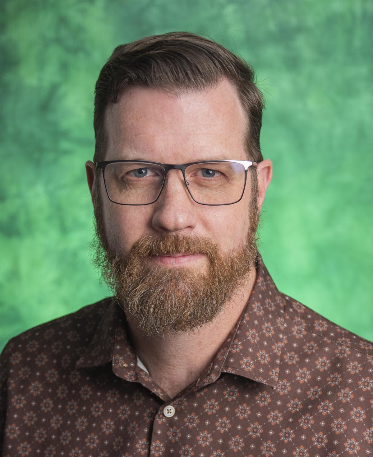 UNT portrait of Steve Wolverton